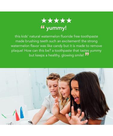 Hello Oral Care Kids Toothpaste - Fluoride & SLS Free Watermelon Flavor  4.2 oz - Buy Online on GoSupps.com