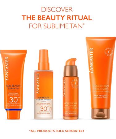 Lancaster Golden Tan Maximizer After Sun Body Lotion 125ml - Prolongs Tan, Soothes & Hydrates for Sensitive Skin - Buy Online on GoSupps.com