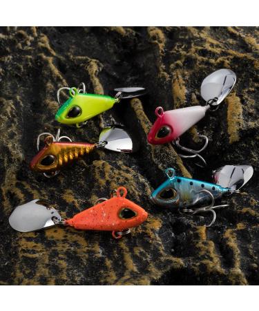 Dr.Fish Jig Spinner 6g/10g/22g - Versatile Spintail Jig for Pike Zander & Trout | Freshwater & Saltwater Fishing Lures in Various Colors - Buy Online on GoSupps.com