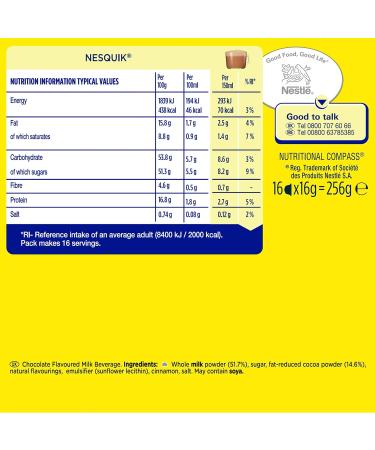 NESCAF Dolce Gusto Nesquick - 16 Hot Chocolate Pods - Choco Drink - Quality Cocoa (One Pack) - Buy Online on GoSupps.com