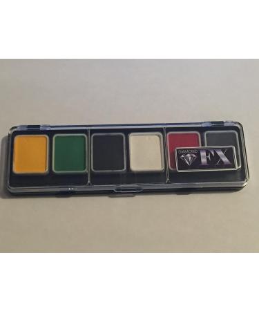 Essential 6 Color Face Paint Palette - Refillable 6x6 Gram Set for Vibrant Makeup | International Shipping Available - Buy Online on GoSupps.com