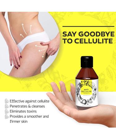 Neatly Vegan Cellulite Oil - Reduce Stretch Marks & Boost Young Complexion | 250ml Natural Body Oil for Pregnancy & Anti-Cellulite Care - Buy Online on GoSupps.com