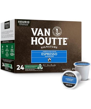 Van Houtte Espresso Superiore K-Cup Coffee Pods 24 Count For Keurig Coffee Makers Espresso Superiore 1 Count ( Pack of 24 ) - Buy Online on GoSupps.com
