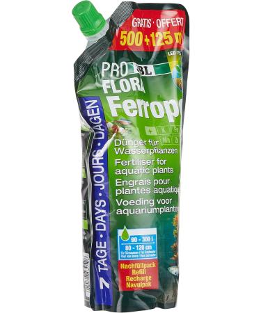 JBL PROFLORA Ferropol 2305000 - Premium Plant Fertilizer for Freshwater Aquariums | 500+125 ml Refill Pack - International Shipping Available - Buy Online on GoSupps.com