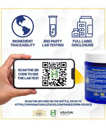 NATURAL STACKS Apigenin Supplement for Sleep - 50mg Apigenin & 600mg Lemon Balm - Melatonin Free Sleep Aid - with Passion Flower Extract for Stress Support* - 120 Lemon Balm Capsules 120 Count (Pack of 1) - Buy Online on GoSupps.com