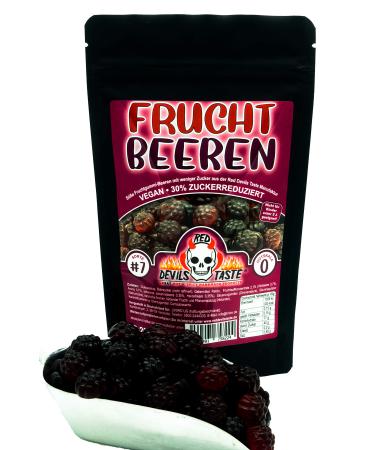 RED DEVILS TASTE Fruit Berries 30% less sugar - Vegetable - 200g - Hot Scale: 0 - Red Devil Touches