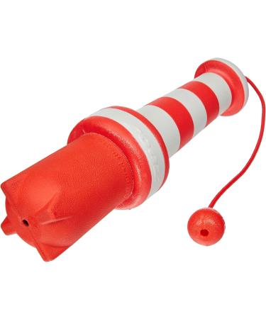 ROGZ LH02-C Lighthouse Dog Fetch Toy | Floating Throwing Toy - Red/White - Buy Online on GoSupps.com