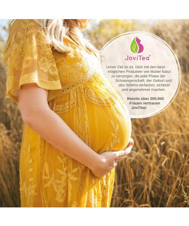 Jovitea Bio Raspberry Leaf Tea Set | 100% Natural Pregnancy Tea | 2x 80g | Ideal for Birth Preparation - Buy Online on GoSupps.com