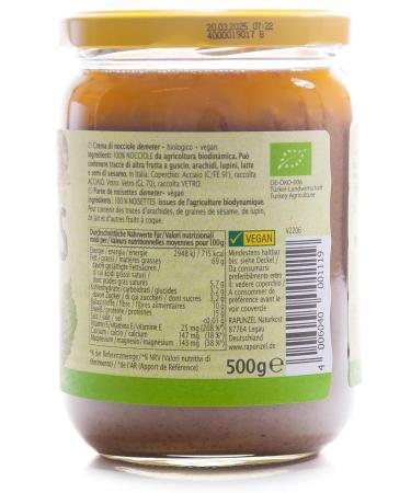 Buy Rapunzel Organic Hazelnut Butter (2 x 500g) - Premium Quality International Shipping - Buy Online on GoSupps.com