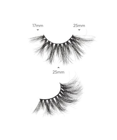 i-ENVY Luxury Mink Collection False Eyelashes - 100% Real Mink - Maximum Fluffiness - 3D Multi-Curl Angle - 3 Pack - Buy Online on GoSupps.com