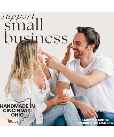 Amallow 100% Grass Fed Beef Tallow for Skin Care - Face + Body - Whipped Moisturizer - Natural Lotion 4 FL. oz. (Vanilla Latte) - Buy Online on GoSupps.com