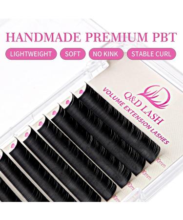 Q&D LASH Premium Silk Eyelash Extensions | M-0.05-MIX 8-15mm | Professional Ultra Dark Lashes - Buy Online on GoSupps.com