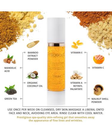 OROGOLD Cosmetics White Gold 24K Multi-Vitamin Deep Peeling Facial Exfoliator - 50 ml - Buy Online on GoSupps.com
