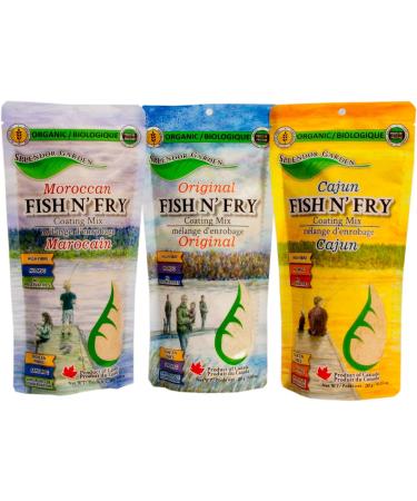 Splendor Garden Organic Fish N' Fry Coating Mix - Original 285g - Buy Online on GoSupps.com