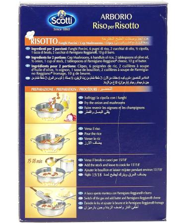 Riso Scotti Arborio Risotto Rice 500g - Premium Italian Arborio Rice for Perfect Risotto - Buy Online on GoSupps.com