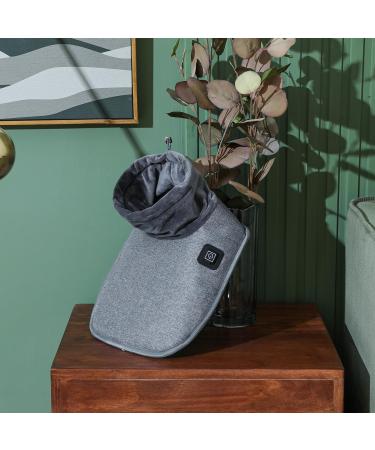 Tita-Dong Electrical Foot Warmer | Soft Under Desk Foot Heater Pillow | 3 Temperature Levels | 6-Hour Timer | Gray Upgrade - Cozy Comfort for Home & Office - Buy Online on GoSupps.com