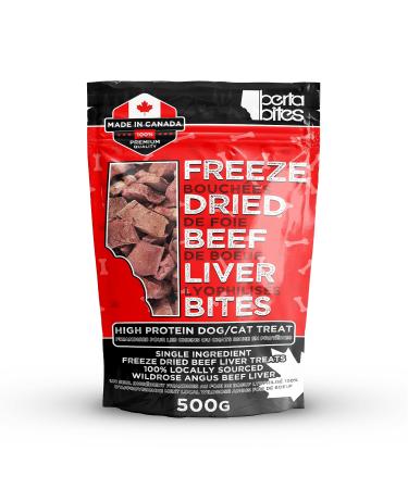 Berta Bites Freeze Dried Grass Fed Angus Beef Liver Bites
