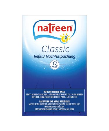 Natreen Sweetener Classic - Fine Sweetness Refill 1500 Pieces (96g) | Premium Sugar Substitute for Healthy Living - Buy Online on GoSupps.com