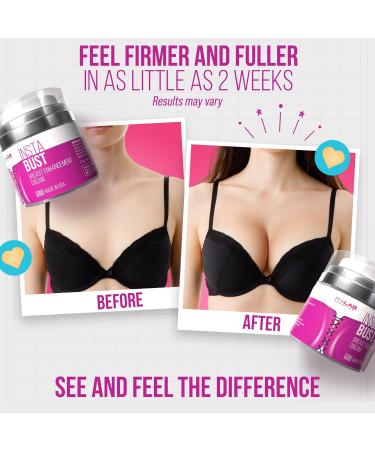 ProLab Organics InstaBust Breast Enhancement Cream Bust Firming & Lifting Formula for Fuller Rounder Bigger Breasts Volume Boosting Topical Made in USA - Buy Online on GoSupps.com