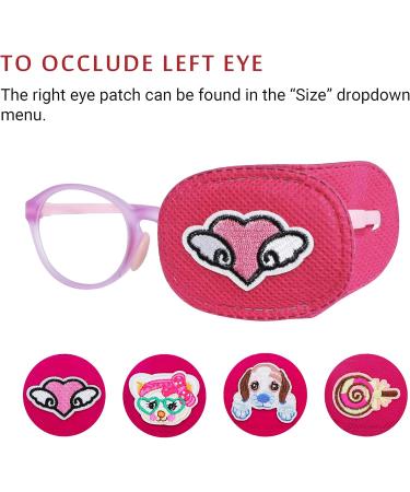 4Pcs Pink Eye Patches for Kids | Girls Medical Eye Patch for Lazy Eye (Left Eye Coverage - Buy Online on GoSupps.com