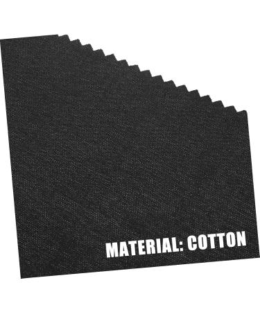 Beavorty 10pcs Glasses & Phone Screen Cleaning Cloth - Premium Cotton Lens Cloths for Crystal Clear Screens - Black - Buy Online on GoSupps.com