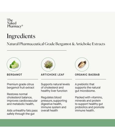 Metabolic Gold Citrus Bergamot Supplement with Artichoke & Baobab | Blood Pressure & Cholesterol Support | Vegan | 60 Capsules - Buy Online on GoSupps.com