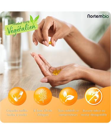 Nortembio Omega 3 (DHA) and Vitamin E. Food Supplement. 110 Tablets. Contributes to the Normal Functioning of the Heart and Brain. Promotes the Maintenance of Vision. Immune Booster. - Buy Online on GoSupps.com