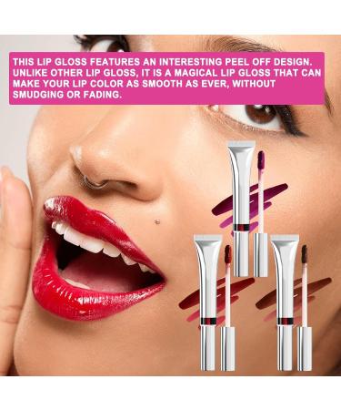  XIAOXIAOYU XIAOXIAOYU Peel-Off Lip Pencil Color Peel-Off Lip Pencil Color LIP LEV LIP LONG USE Long-Lasting Waterproof Stain Proof Peel-Off Lipstick Set - Buy Online on GoSupps.com