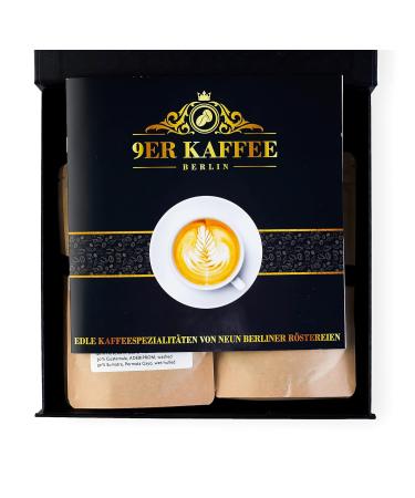 Coffee Gift Set from 9 Berlin Roasters | 9 Premium Coffee Types | Perfect Christmas & Birthday Gift Box for Coffee Lovers - Buy Online on GoSupps.com