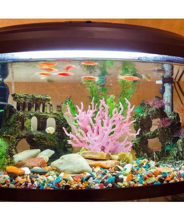 Inheming 2-Piece Artificial Coral Decoration for Aquariums - Realistic Fish Tank Accessories & Underwater Landscape Decor - Buy Online on GoSupps.com