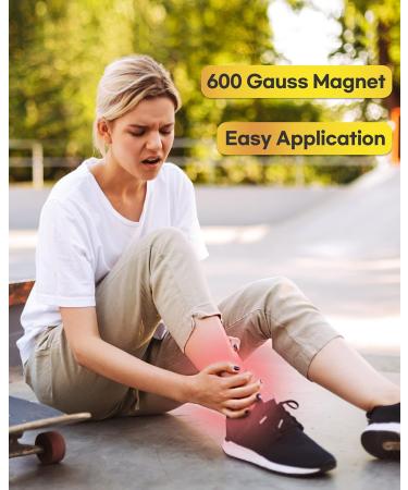 Buy Hanil ACU-Magnetic Feet Patches - 600 Gauss Acupuncture Magnets for Heel & Foot Health (10 Sheets) - International Shipping Available - Buy Online on GoSupps.com