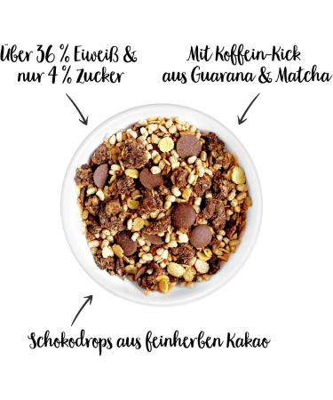 nu3 Fit Protein Muesli 450g - Cocoa Crunch Flavor - Crispy Muesli Rich in Protein & Strong in Chocolate - Sports Alternative - Buy Online on GoSupps.com