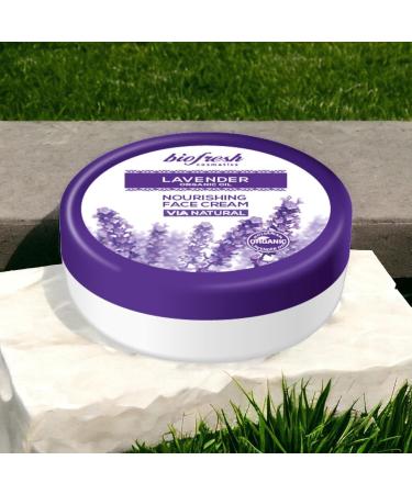 Nourishing skin cream with organic lavender oil Lavender 100ml - Buy Online on GoSupps.com
