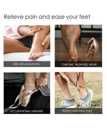 Plantar Fasciitis Relief Kit | Adjustable Night Splint & Socks for Heel Spur & Achilles Tendonitis - Comfortable Cure for Men & Women - Buy Online on GoSupps.com