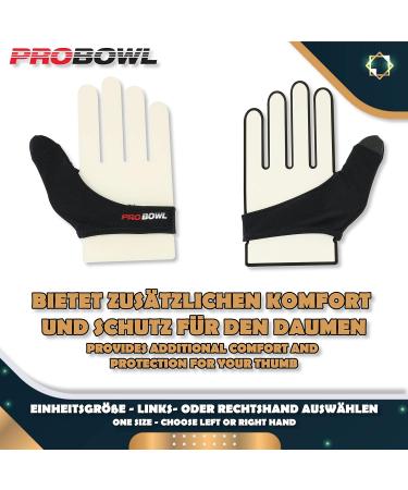 Emax Pro Bowl Thumb Saver Sock - Soft Stretchy Bowling Accessory | Protects Right Hand Thumb | Available in Multiple Sizes - Buy Online on GoSupps.com