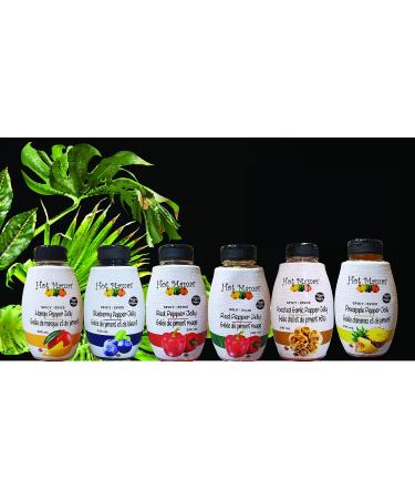 Hot Mamas Spicy Pineapple Pepper Jelly in Squeezable Bottle 300ml - Buy Online on GoSupps.com