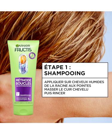  Garnier Garnier Fructis Method Curls Routine Shampoo Mask Hydrating Spray with Hyaluronic Acid and Shea Butter - Buy Online on GoSupps.com