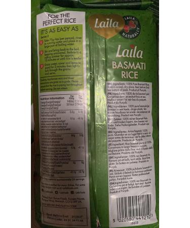 Kajal Laila Basmati Rice 2 kg Premium Basmati rice from Pakistan aromatic and easily digestible ideal for any occasion glutenfree perfect side dish for your dishes - Buy Online on GoSupps.com