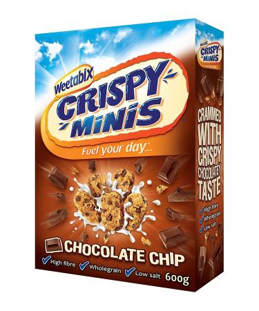 Weetabix Crunchy Chocolate Chip Cereal 600g - Pack of 5