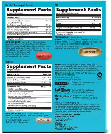 GNC Total Lean Burn & Define Vitapak - Advanced Weight Management Supplement - Buy Online on GoSupps.com