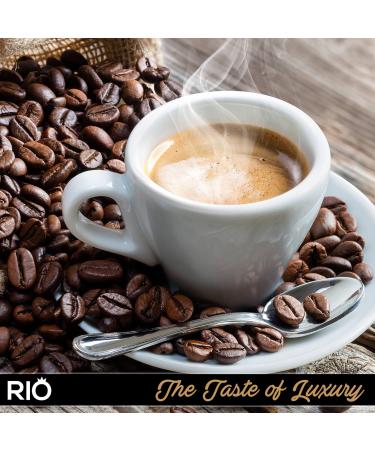 Rio Fair Trade 100% Rainforest Alliance Fairtrade Arabica Coffee Beans (1kg) (40) - Buy Online on GoSupps.com