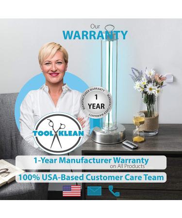 USA 100W Professional Grade UV-C Lamp for Whole Room Sanitization - EPA Registered, Lab Certified - 99.9% Germ Kill in 15 Mins - Remote Timer & 10,000hr Bulb - Buy Online on GoSupps.com