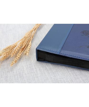 Artmag 4x6 Photo Album - Extra Large Capacity Leather Cover - 400 Vertical Photos - Blue - Buy Online on GoSupps.com