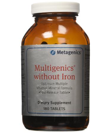 Metagenics - Multigenics without Iron - 180 Tablets