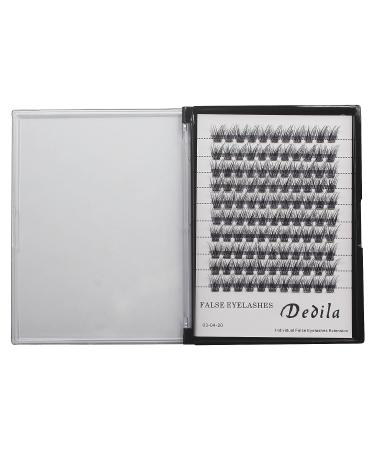 Dedila 110PCS Soft False Eyelashes Cluster 18mm D Curl Natural Look - Lightweight 3D DIY Extensions - Buy Online on GoSupps.com