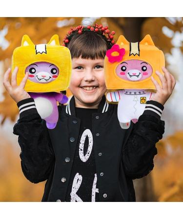 KOSTIZ LankyBox Plushies Foxy Boxy and Rocky with Detachable Head Mask - Soft Toys Gift for Kids - Buy Online on GoSupps.com