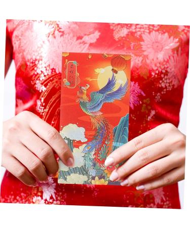 ABOOFAN 36 Pcs Trendy Red Envelope Lucky Money Envelopes Chinese Red Packets Chinese Festival Red Envelopes Chinese Red Envelope Wallet 2023 Year Red Envelope Lunar Calendar Paper Bronzing - Buy Online on GoSupps.com