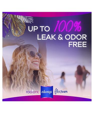 Always Radiant Pads Size 4 Overnight Absorbency | Scented | 10 Count - Buy Online on GoSupps.com