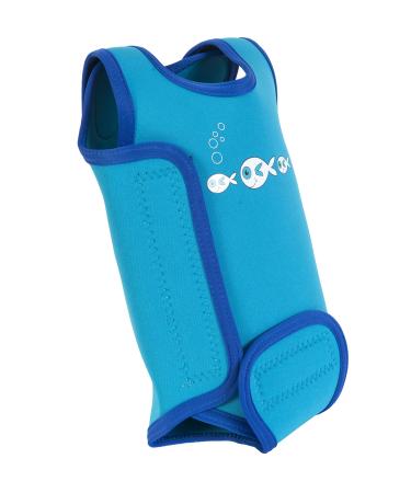 SwimBest Baby Wetsuit - A Neoprene Baby Swimming Costume/Baby Wrap for 0-24 Months with 50+ UV Protection Blue Fish 12-24 Months - Buy Online on GoSupps.com
